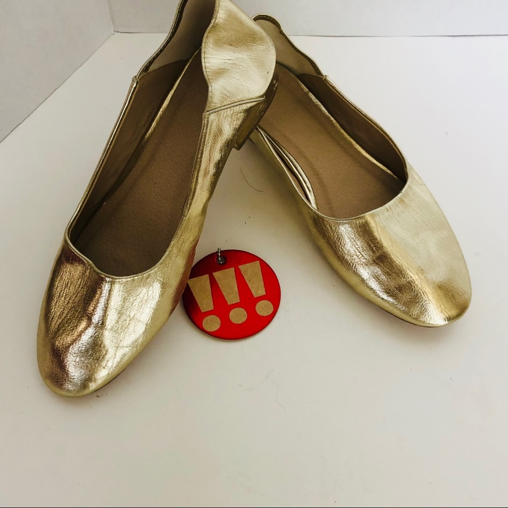ASOS-Shiny flats. Perfect for work or play. - Picture 7 of 8